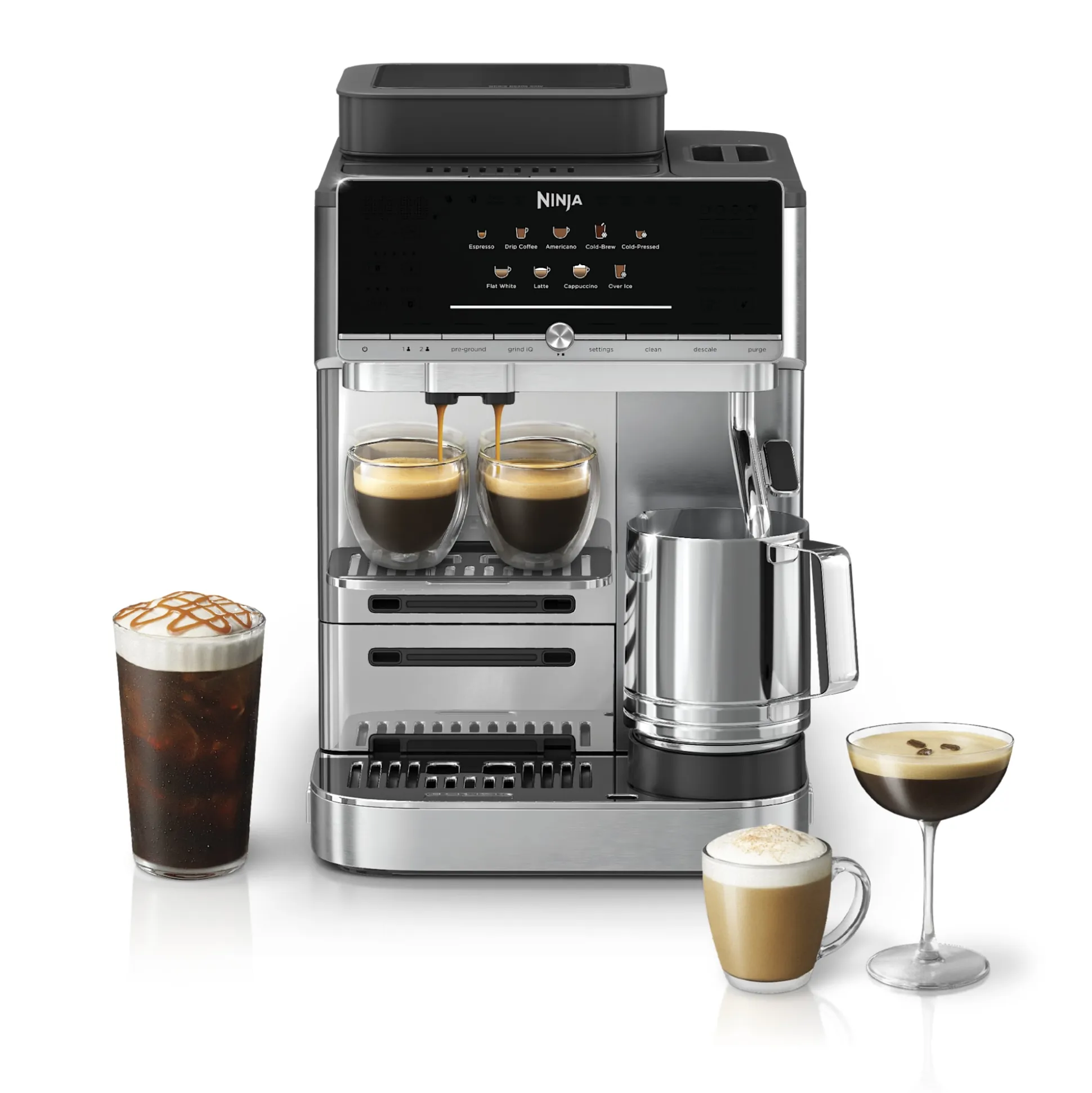 Ninja AutoBarista™ Fully Automatic Espresso Machine in Stainless Steel