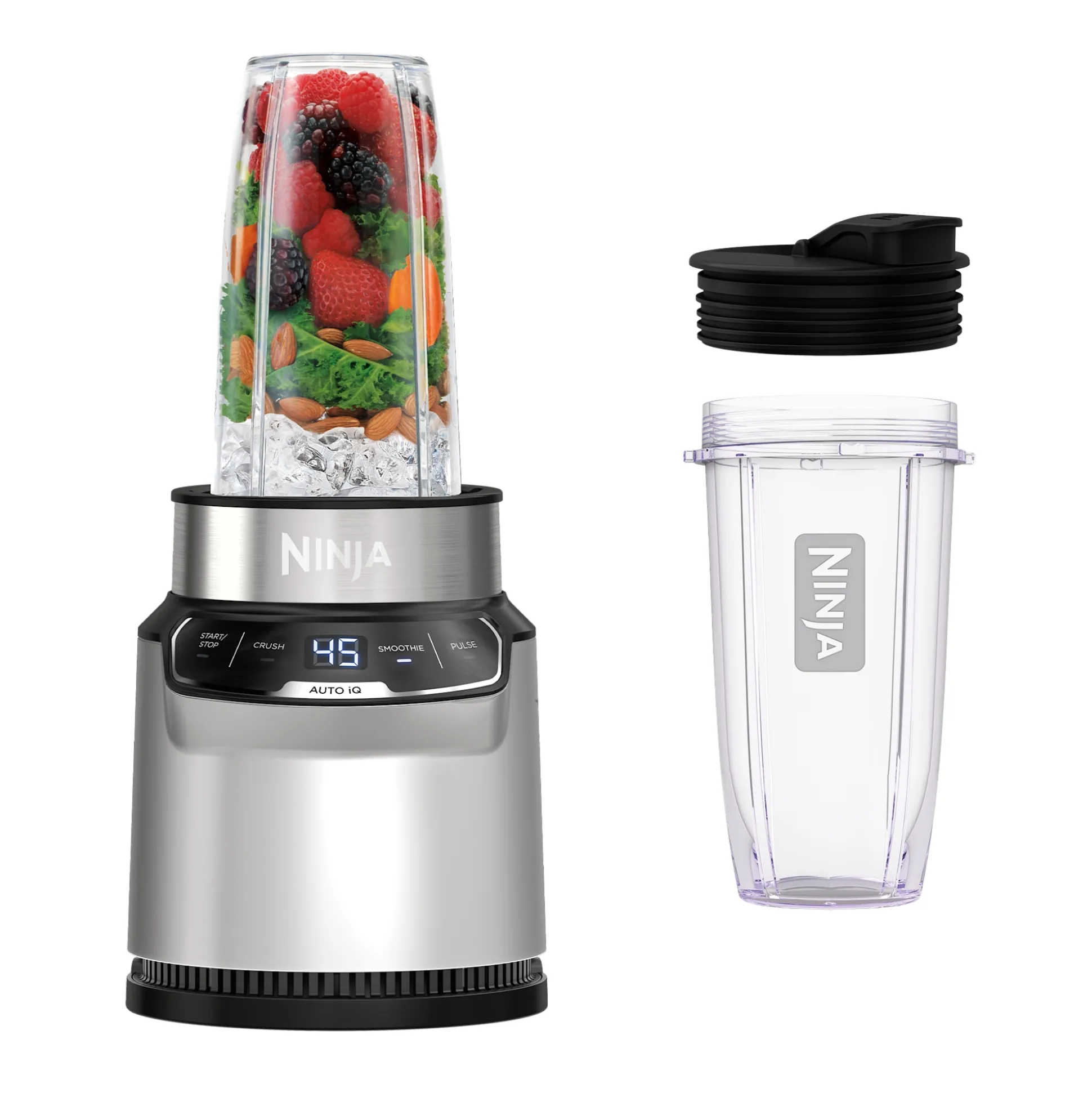 Ninja Auto IQ Nutri Blender Pro Bundle with Cups