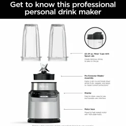 Ninja Auto IQ Nutri Blender Pro