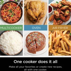 Ninja Combi™ Multicooker, Air Fryer, and Oven