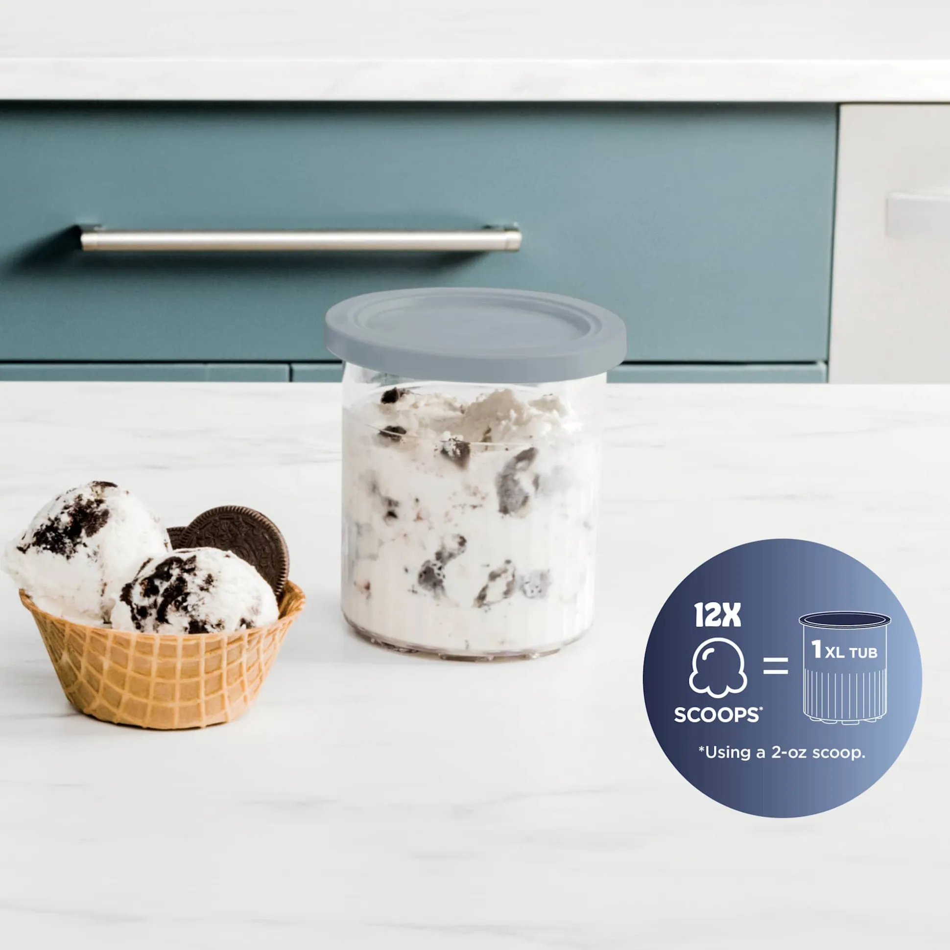 Ninja® Creami® XL 1 pack, Tub & Lid
