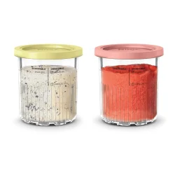 Ninja® CREAMi® XL tubs 2 Pack, Compatible with NC500/NC600 Series CREAMi® Ice Cream Makers