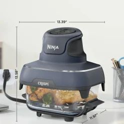 Ninja Crispi® 4-in-1 Glass Air Fryer in Stone