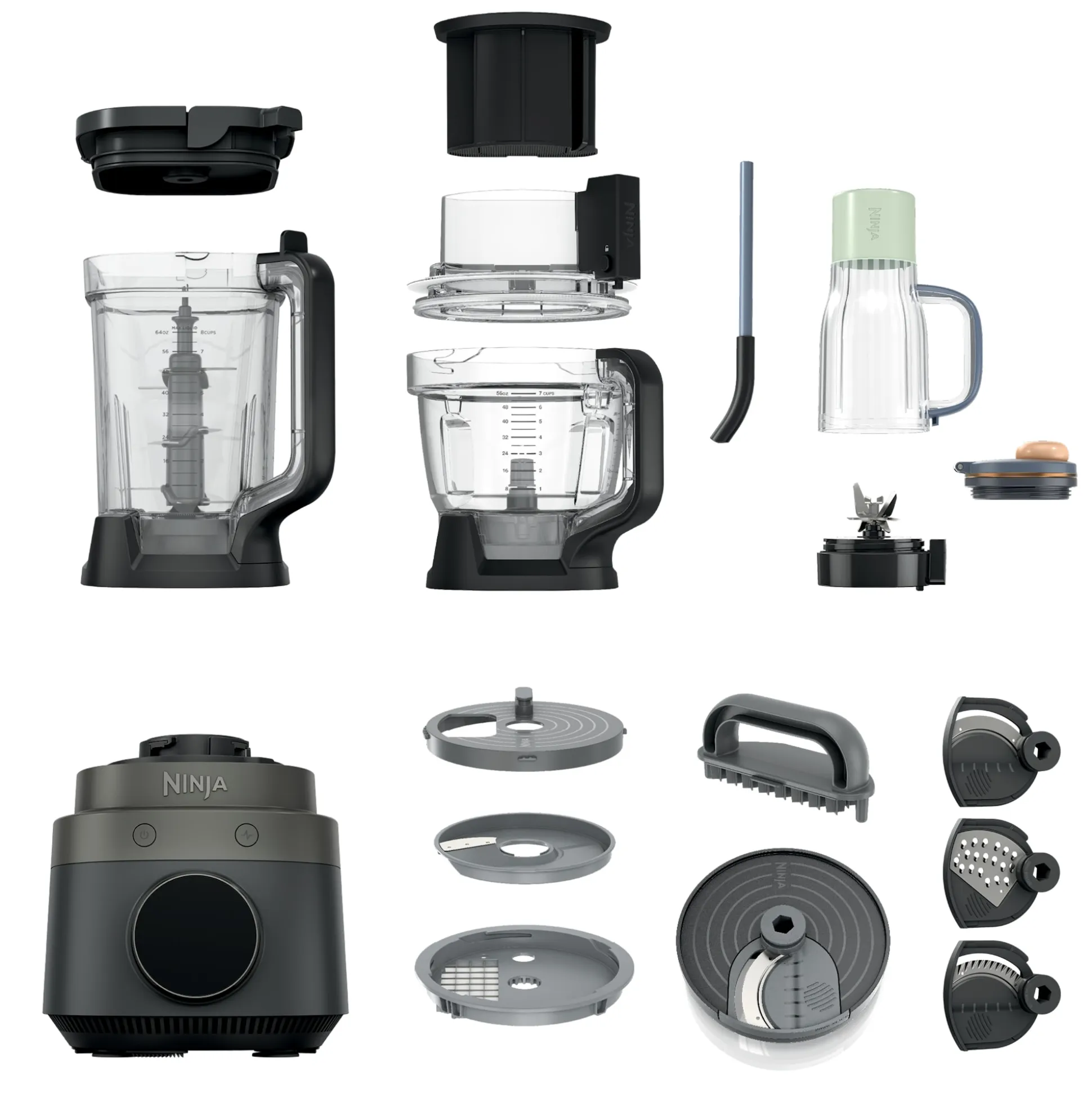 Ninja CrushBOSS™ 4-in-1 Blender, Tumbler, Food Processor & Dicing