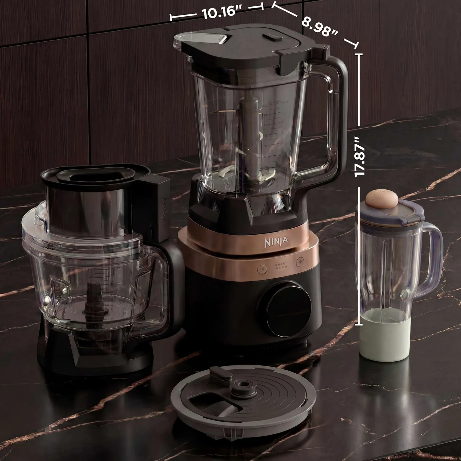 Ninja CrushBOSS™ 4-in-1 Blender, Tumbler, Food Processor & Dicing