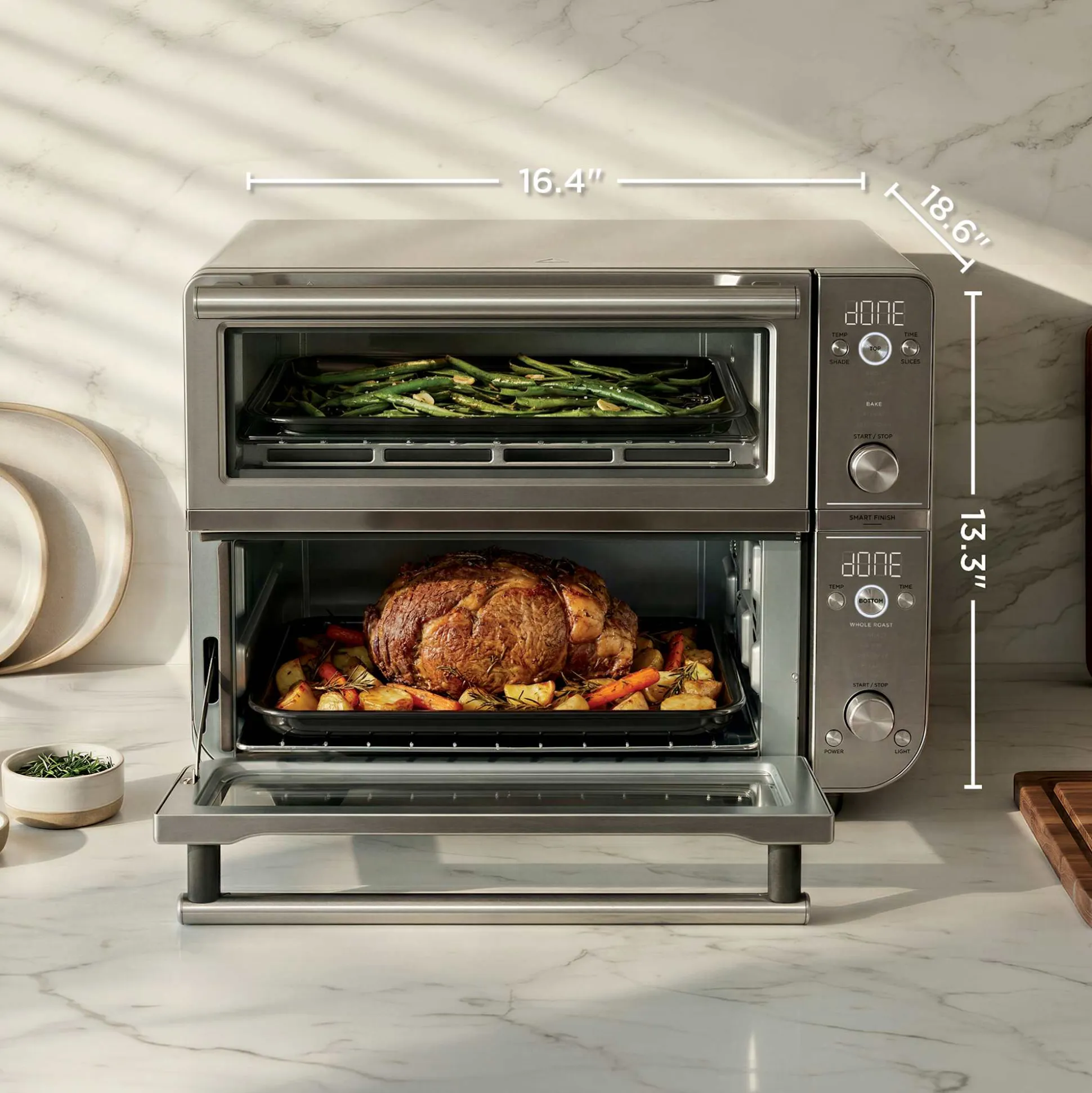 Ninja® Double Oven Pro Smart XL Countertop Oven & Air Fryer, Onyx