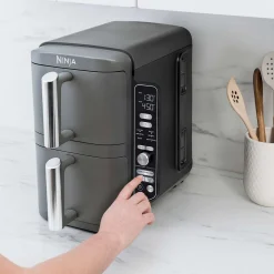 Ninja DoubleStack™ 10-QT Double Air Fryer in Stone Gold