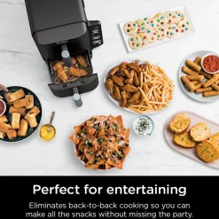 Ninja DoubleStack™ 8-QT Double Basket Air Fryer
