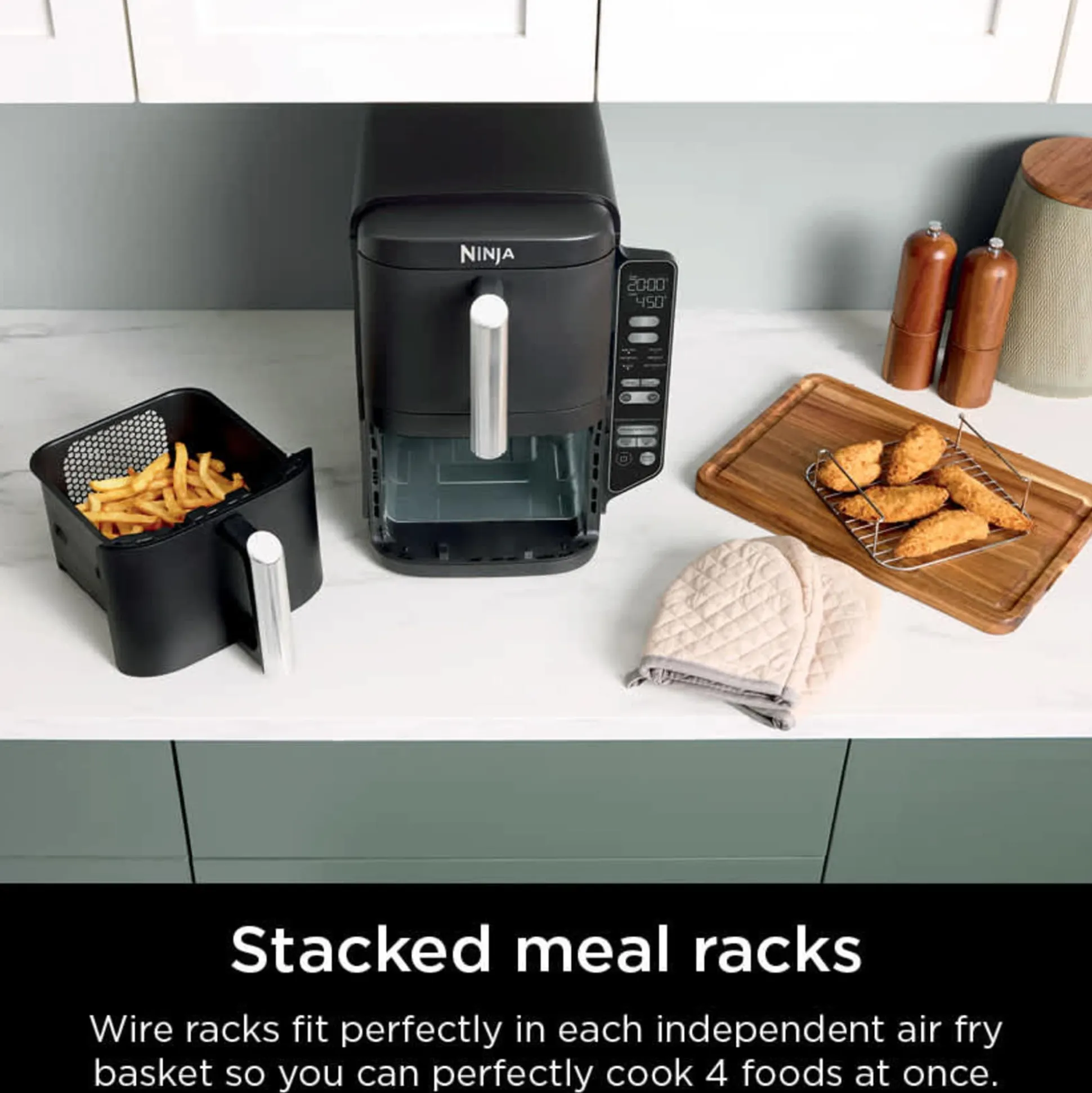 Ninja DoubleStack™ 8-QT Double Basket Air Fryer