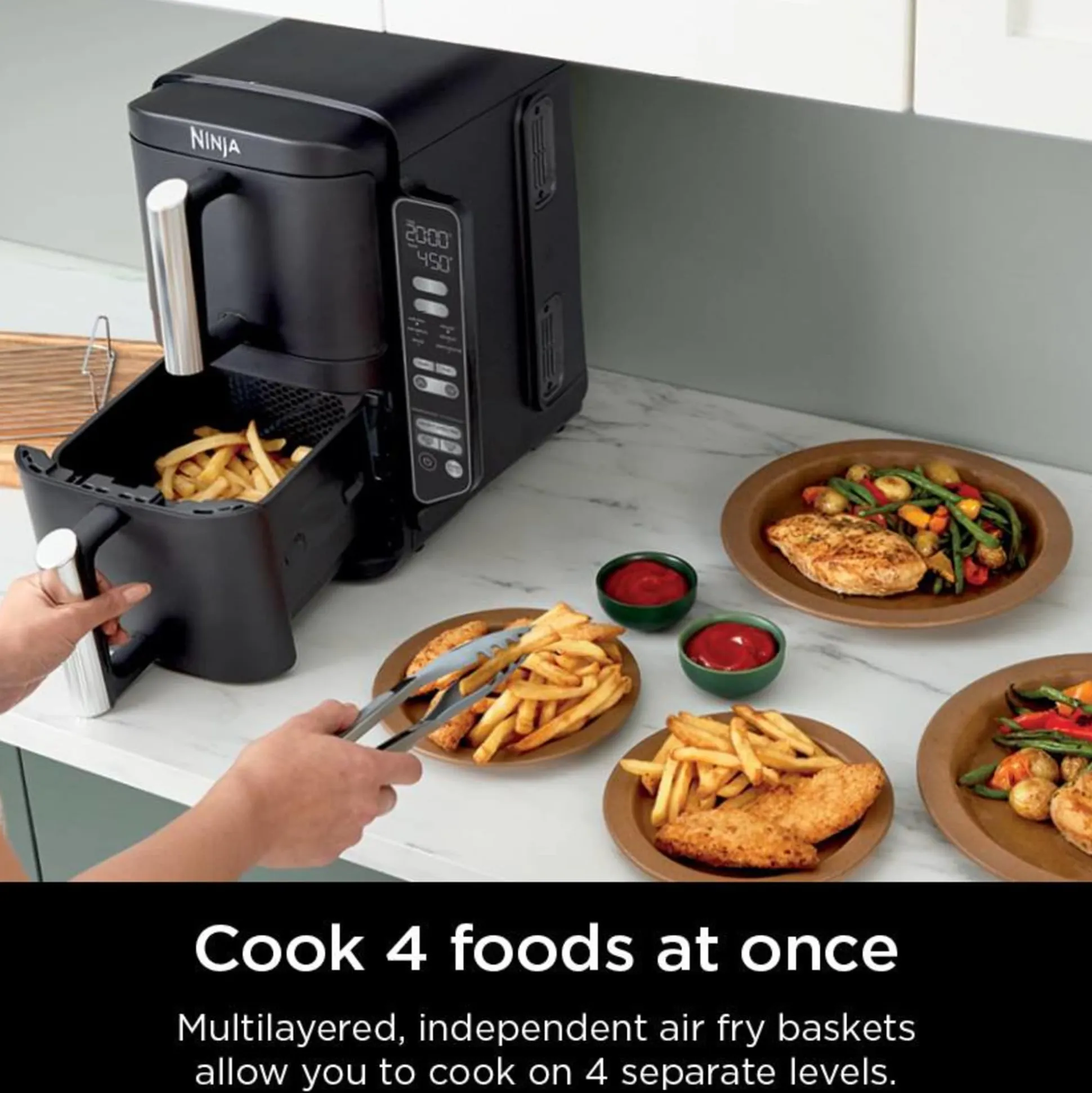 Ninja DoubleStack™ 8-QT Double Basket Air Fryer