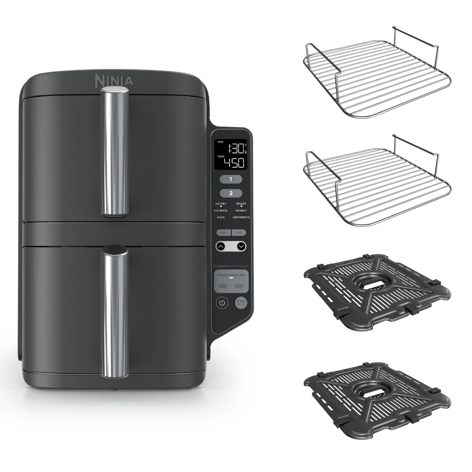 Ninja DoubleStack™ 8-QT Double Basket Air Fryer