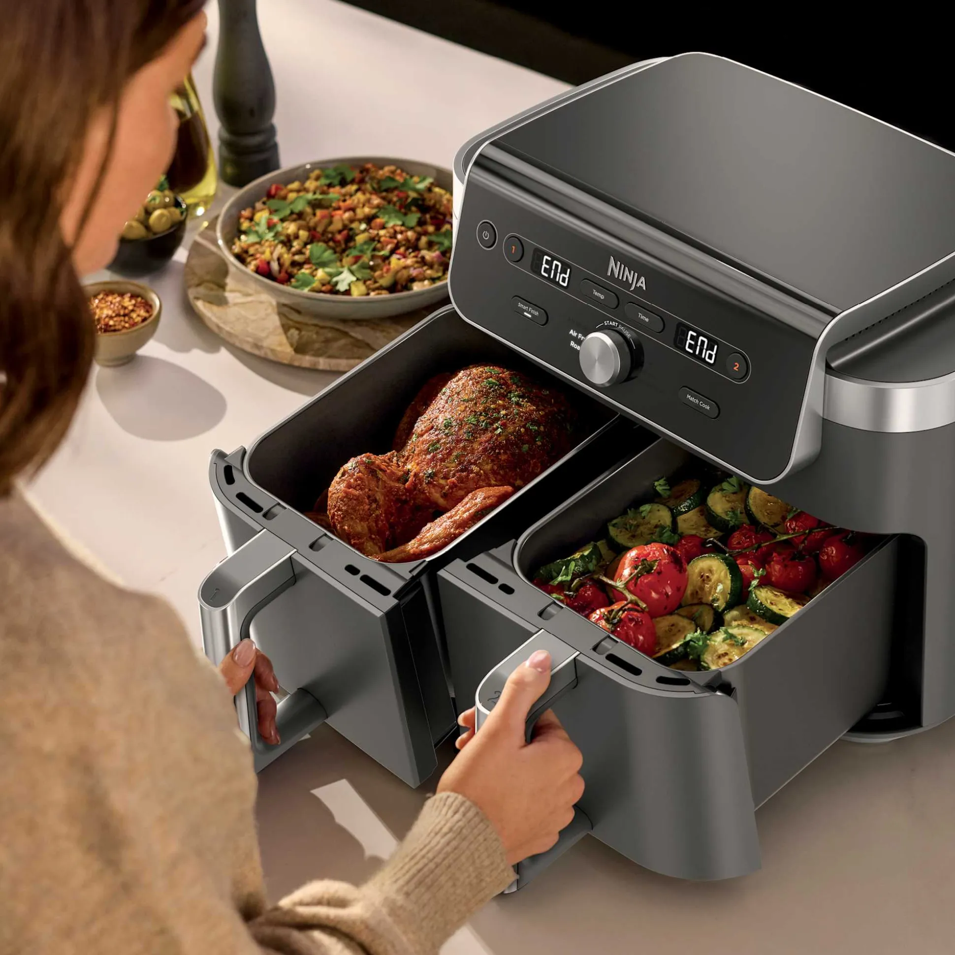 Ninja DualZone™ 10-QT Dual Air Fryer