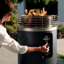 Ninja™ Fireside360™ Fire Pit and Outdoor Heater with Top Cover