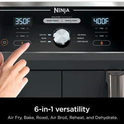 Ninja Foodi® 10-QT Dual Air Fryer in Stone