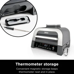 Ninja Foodi XL Indoor Grill and Air Fryer with Thermometer