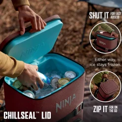 Ninja FrostVault™ 36 Can Backpack Cooler in Canyon Red