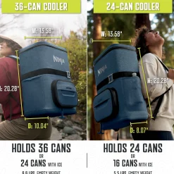 Ninja FrostVault™ 24 Can Backpack Cooler in Purple