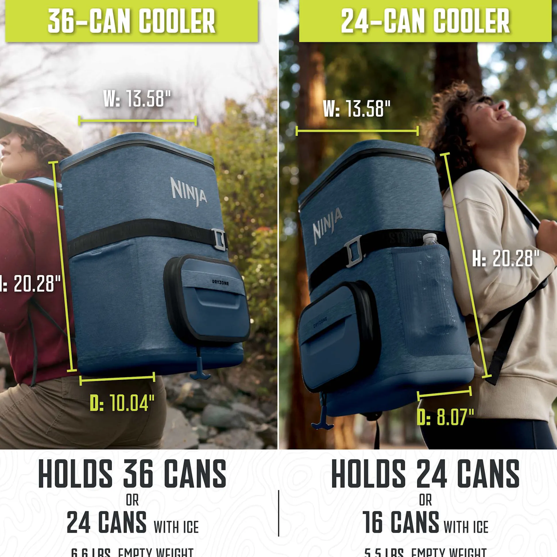 Ninja FrostVault™ 24 Can Backpack Cooler in Purple