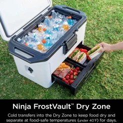Ninja FrostVault™ 50qt Cooler in Cloud White