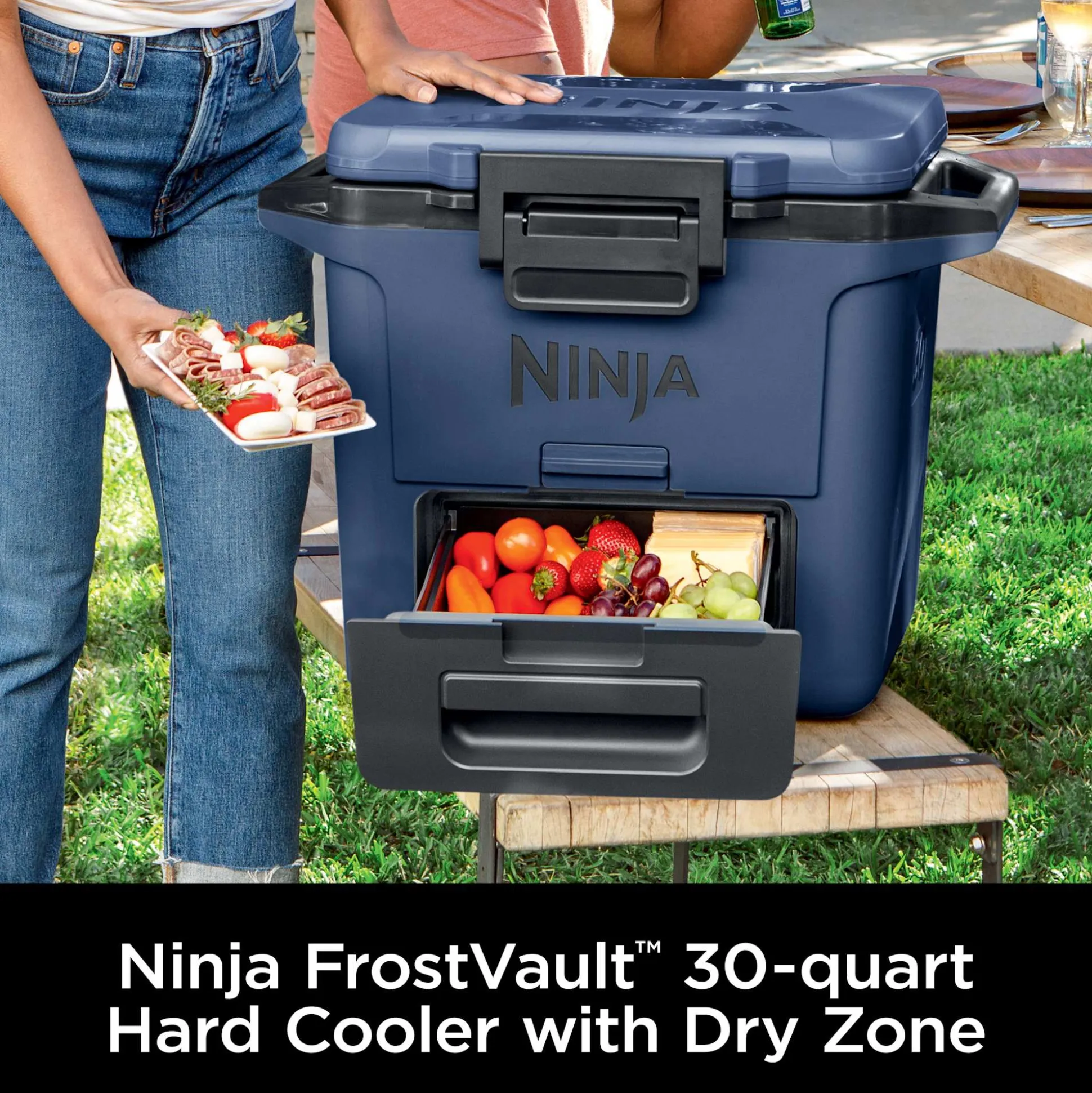 Ninja FrostVault™ 30qt Cooler in Blue Grey