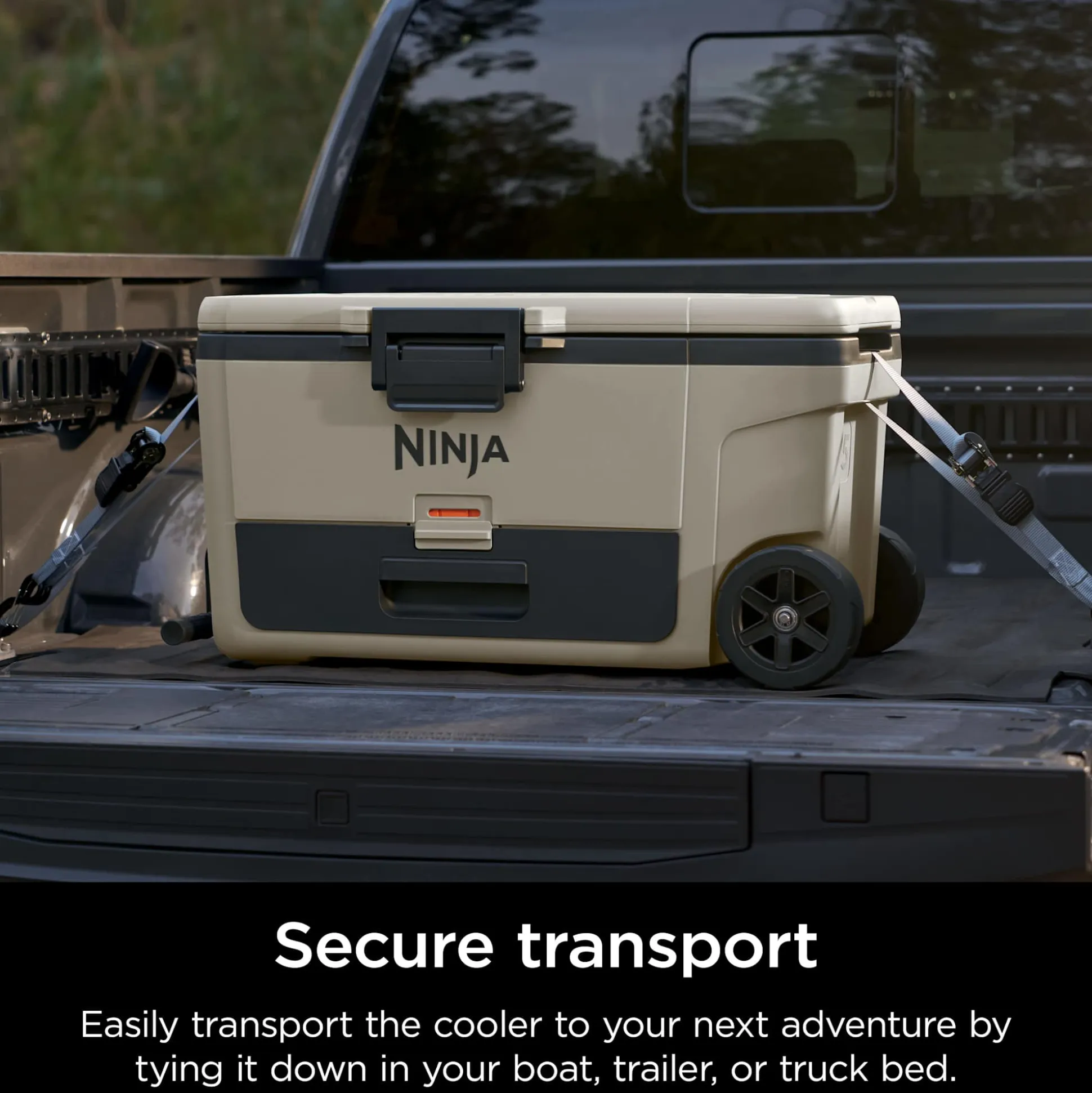 Ninja FrostVault™ 65qt Cooler with Wheels in Beige