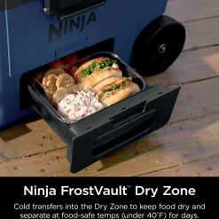 Ninja FrostVault™ 45qt Cooler with Wheels in Navy Blue