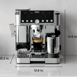 Ninja Luxe™ Café Pro Limited Edition Espresso Machine in Stone & Gold