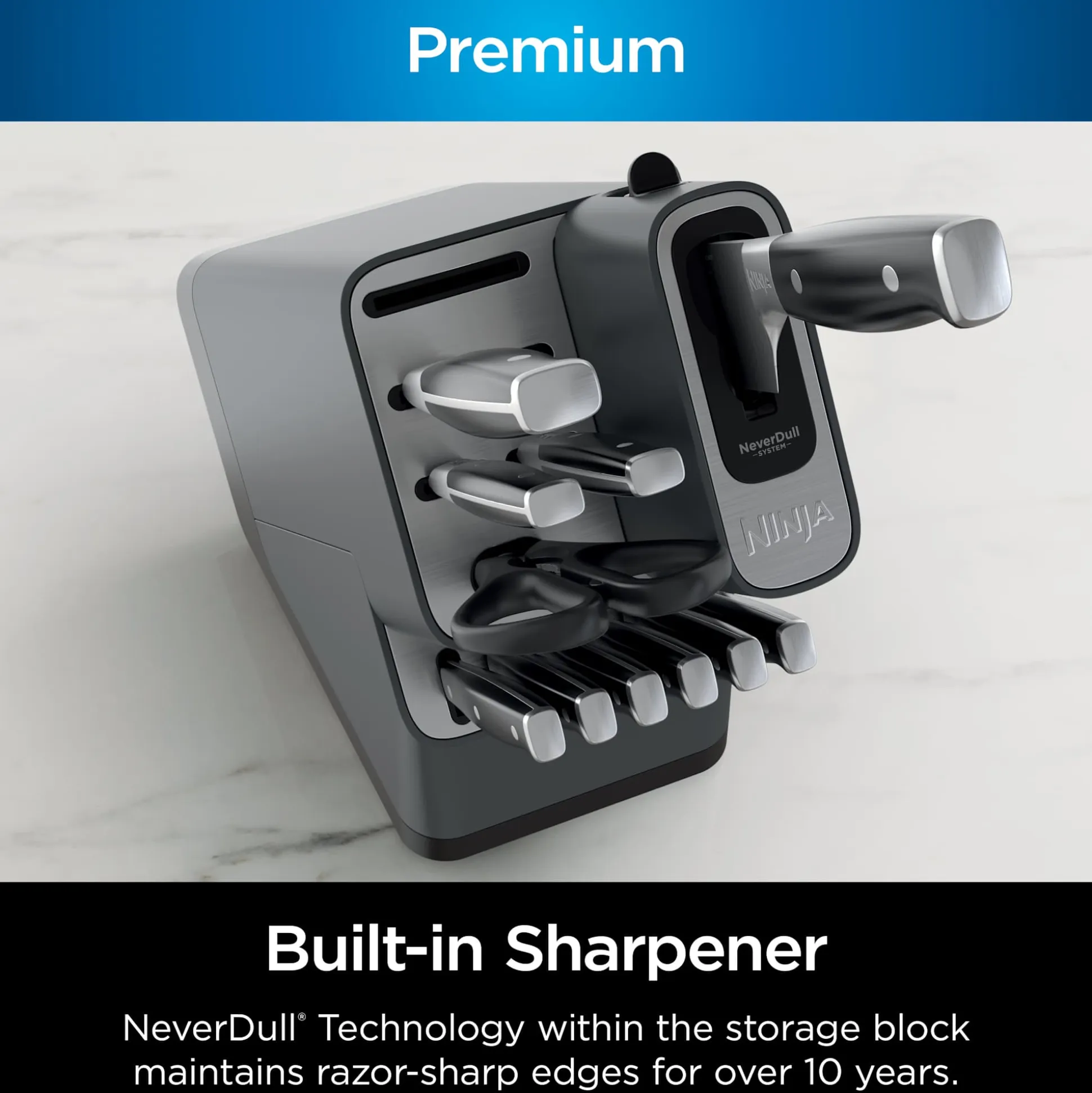 Ninja NeverDull® 12-Piece Premium Knife System