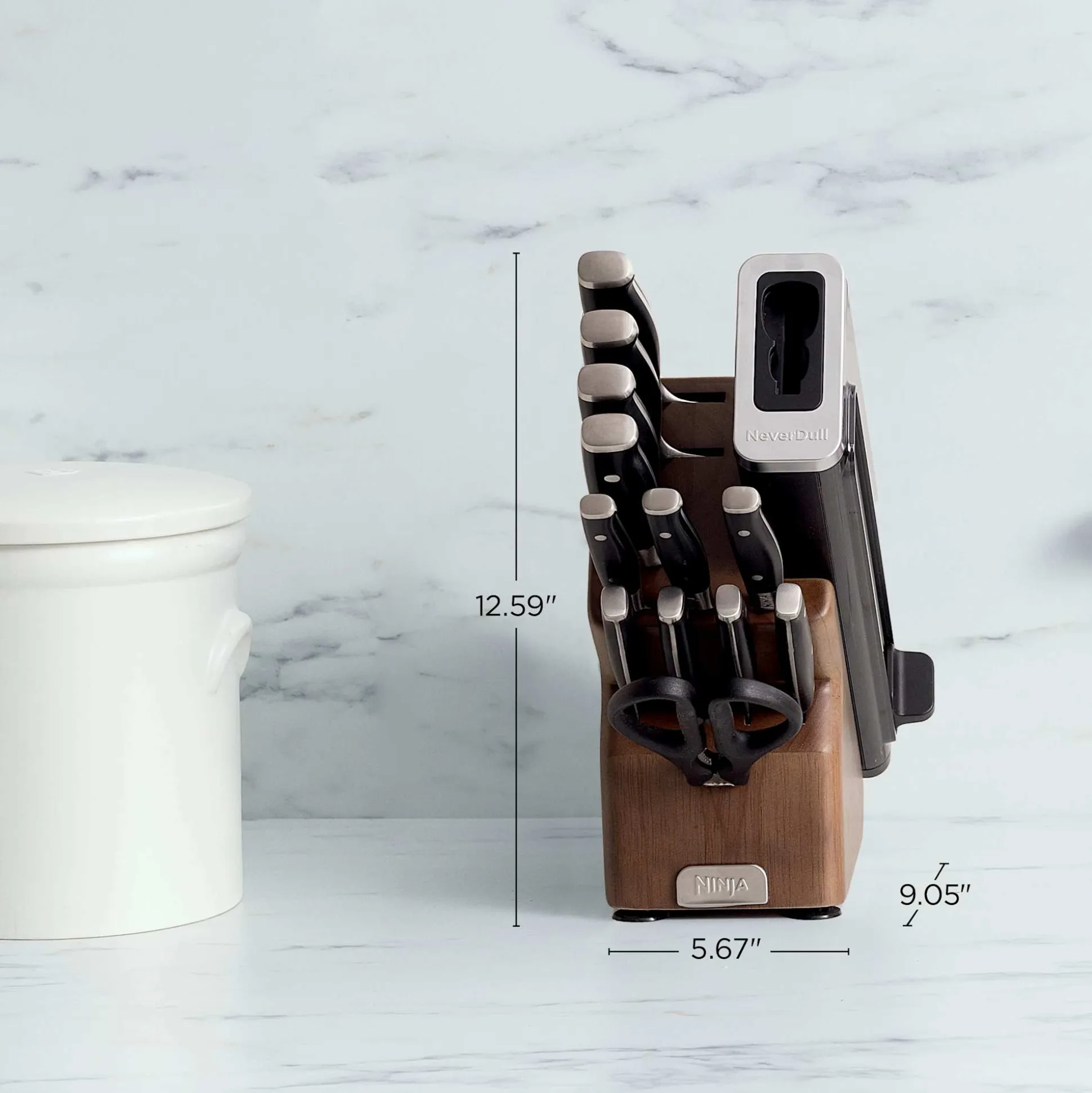 Ninja NeverDull® Premium 13-Piece Wood Series Knife System