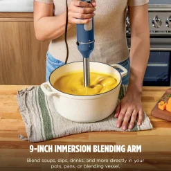 Ninja Power Immersion Blender with Whisk in Deep Navy
