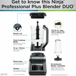 Ninja Professional Plus Blender with Cups