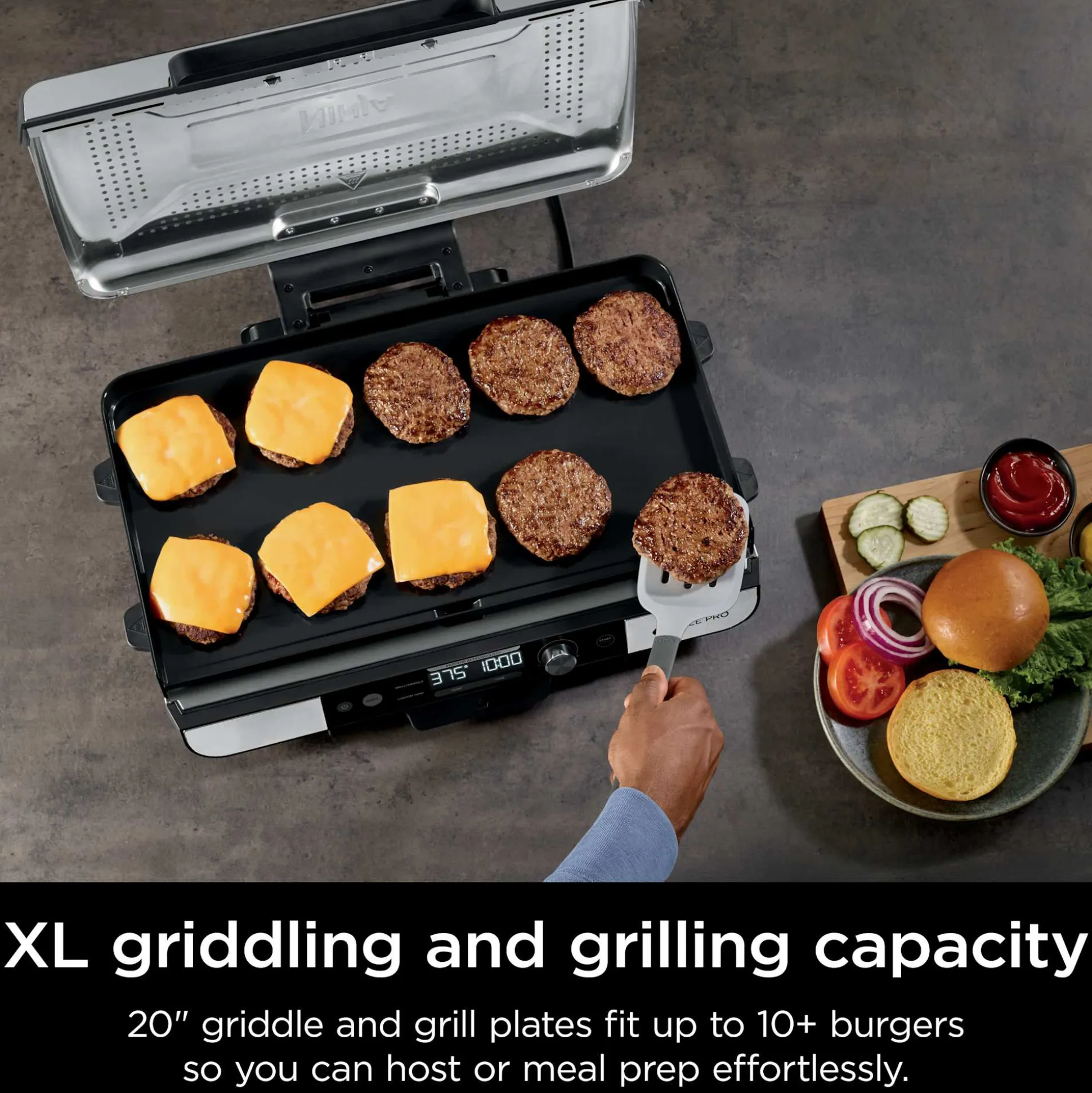 Ninja Sizzle™ Pro XL Indoor Grill and Griddle