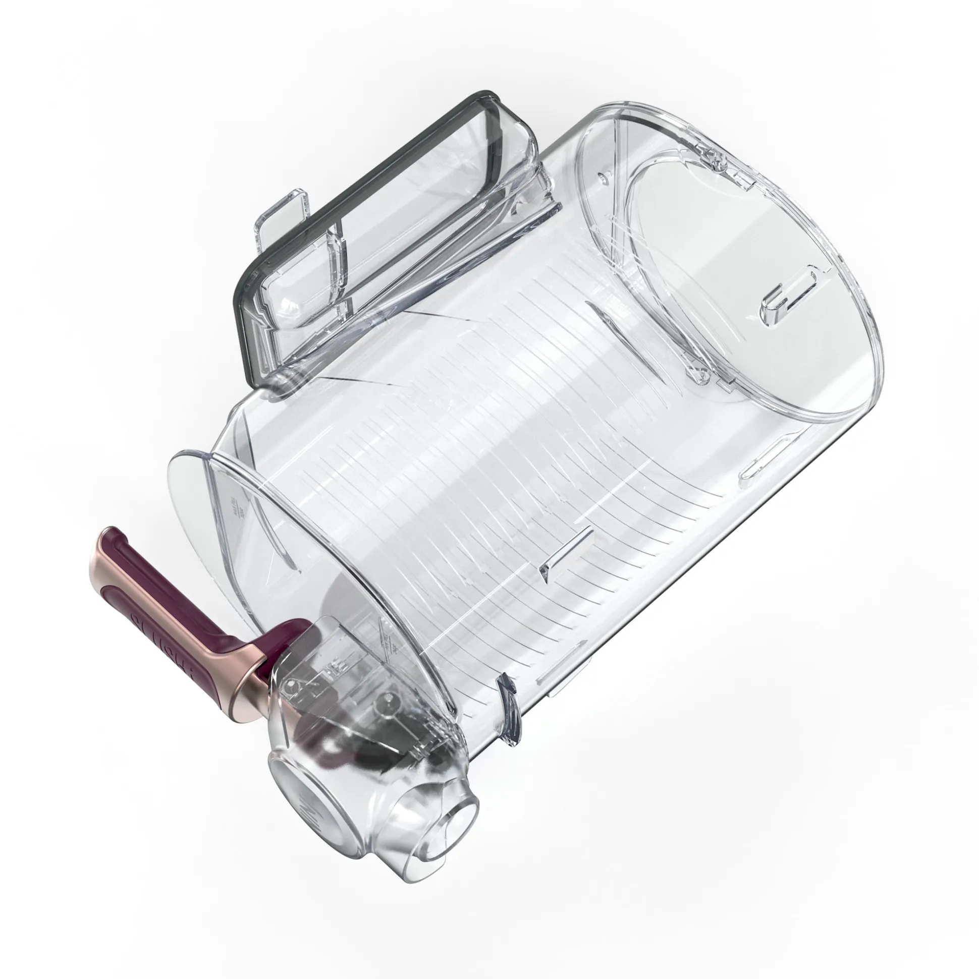 Ninja SLUSHi™ MAX 150 oz. Clear Vessel with Anti-Drip Pour Spout in Blood Orange