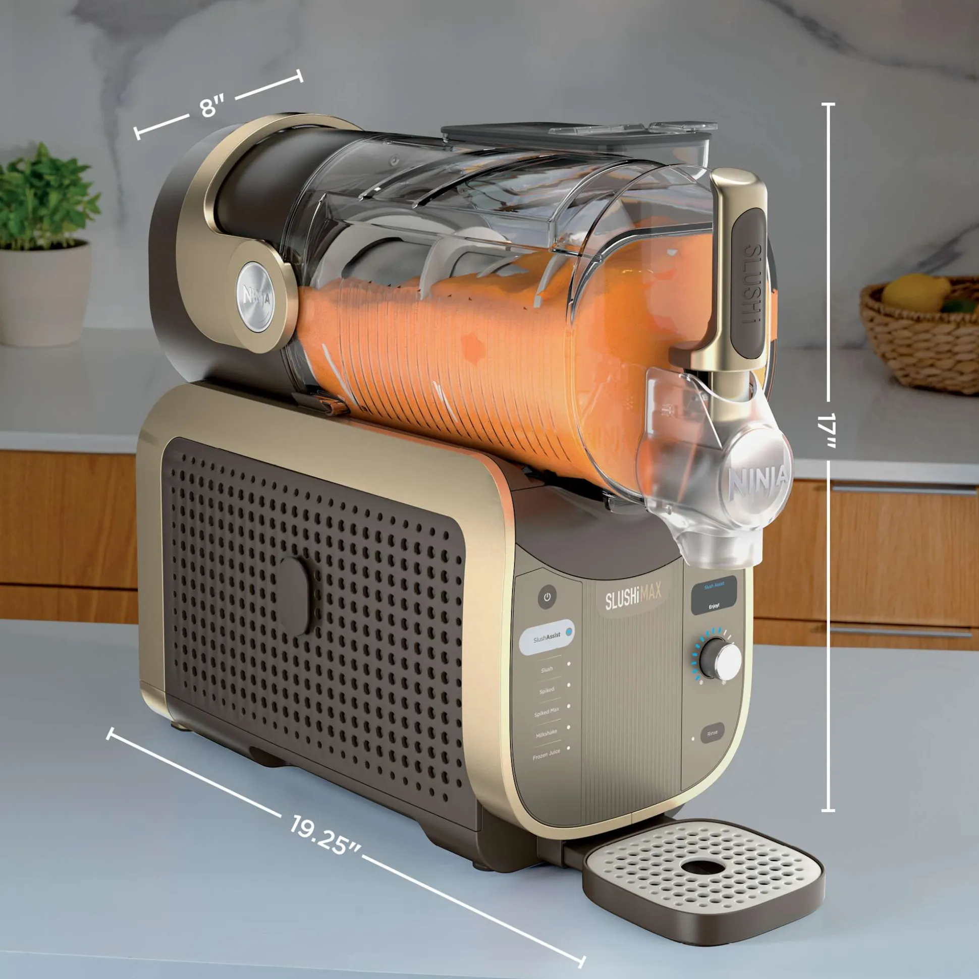 Ninja SLUSHi MAX Slushie Machine in Mocha, 12+ Servings