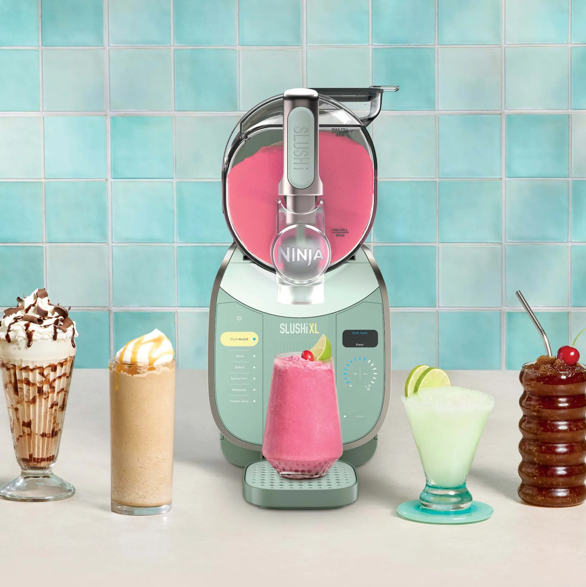 Ninja SLUSHi XL Slushie Machine in Green, 10+ Servings