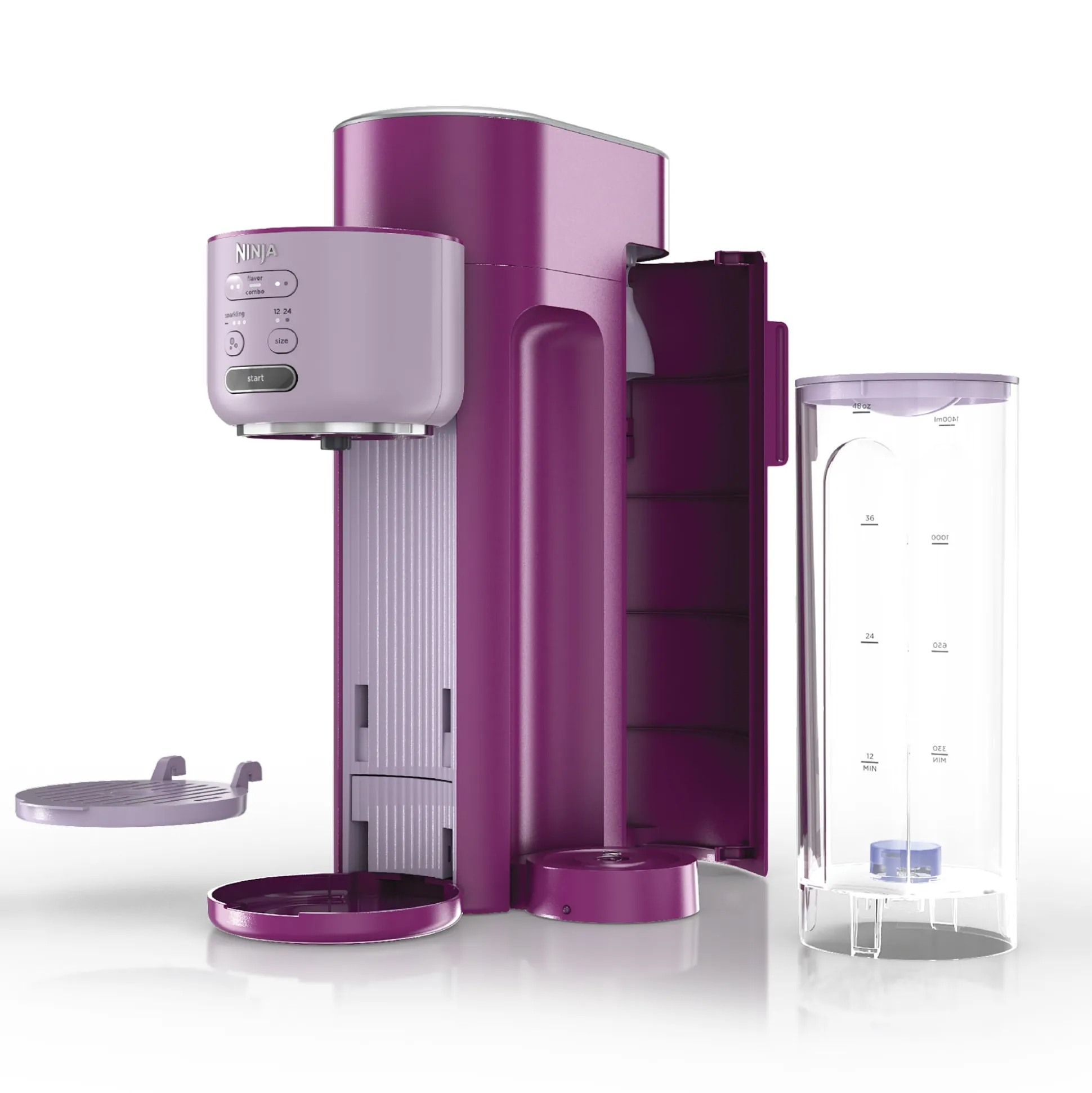 Ninja Thirsti™ Soda Machine in Pink and Drink Mix Bundle