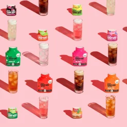 Ninja Thirsti™ Soda Machine in Pink and Drink Mix Bundle