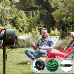 Ninja Woodfire XL Grill and Shark Fan Bundle