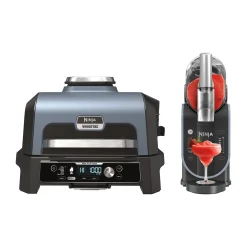 Ninja Woodfire XL Grill and Slushie Machine Bundle