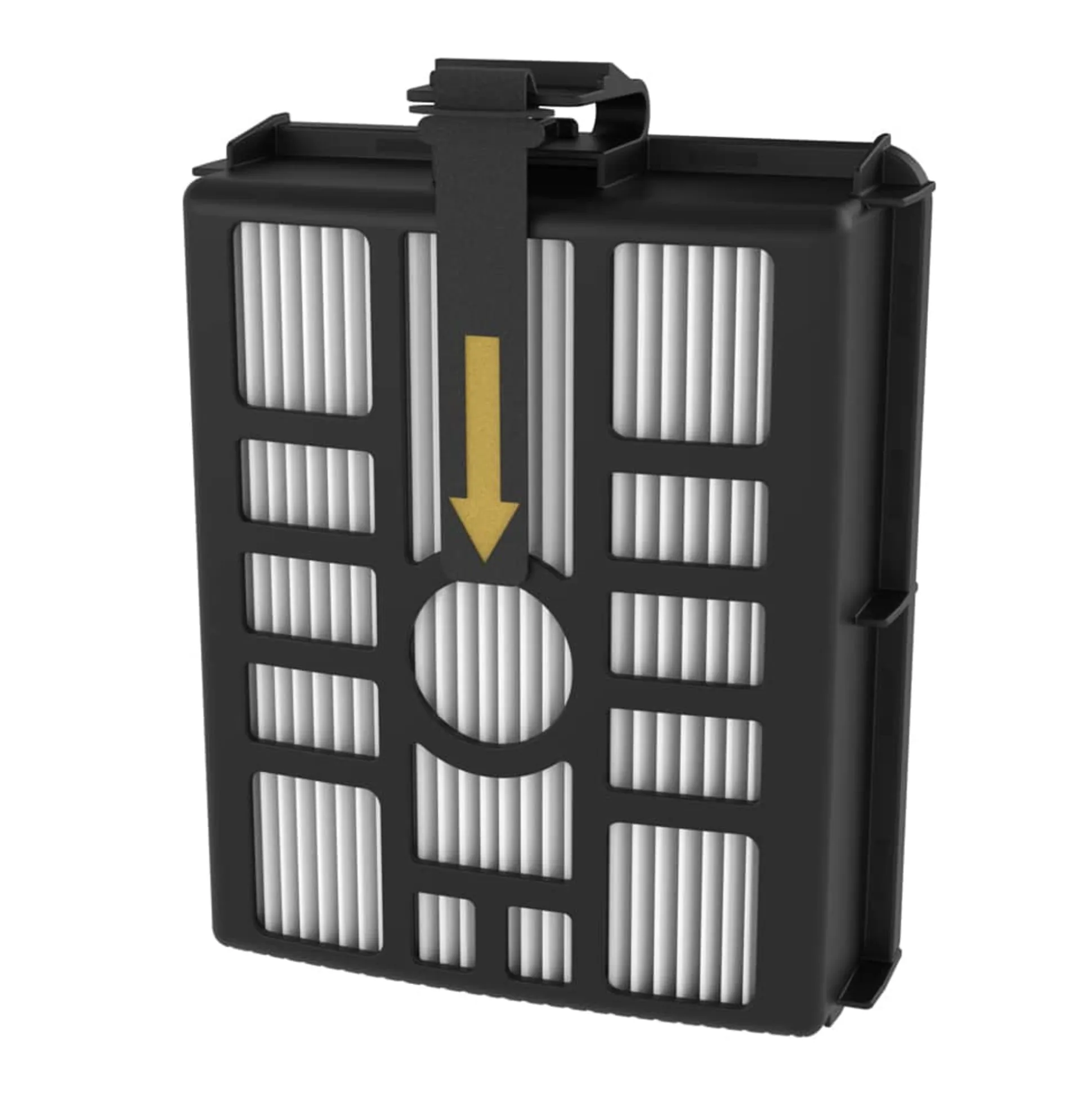 Self-Empty Base Post-Motor Filter