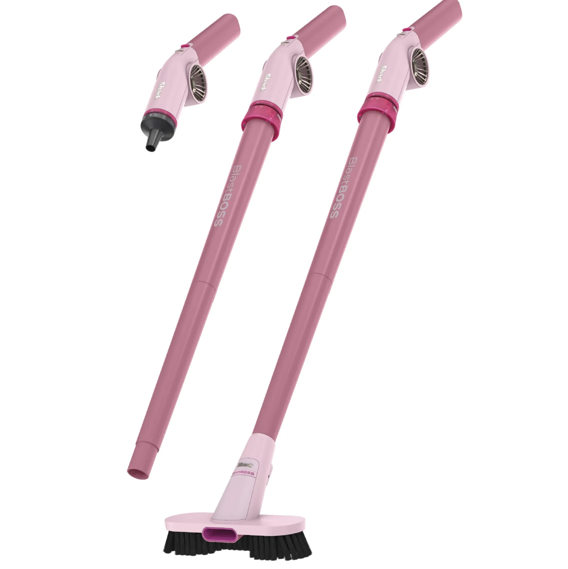 Shark BlastBoss™ Air Blower with BlastBroom™ in Strawberry Pink