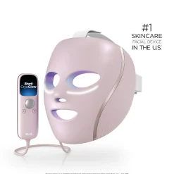 Shark CryoGlow™ LED Face Mask in Rose Glow