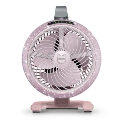 Shark FlexBreeze HydroGo™ Pro Fan in Pink Diamond