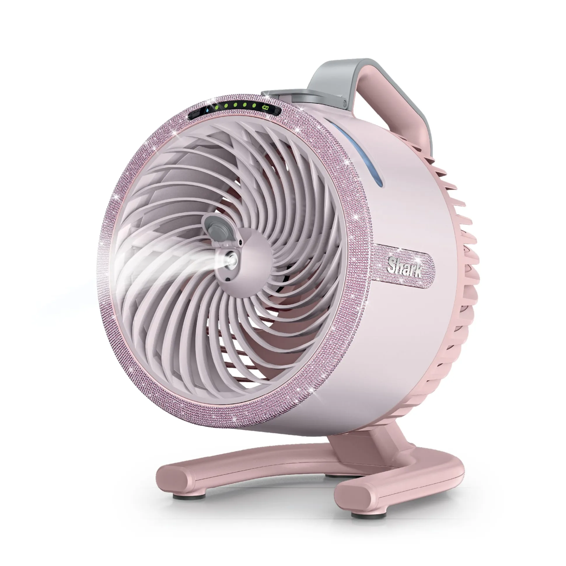 Shark FlexBreeze HydroGo™ Pro Fan in Pink Diamond