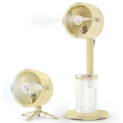 Shark FlexBreeze Pro Mist Indoor & Outdoor Fan in Butter