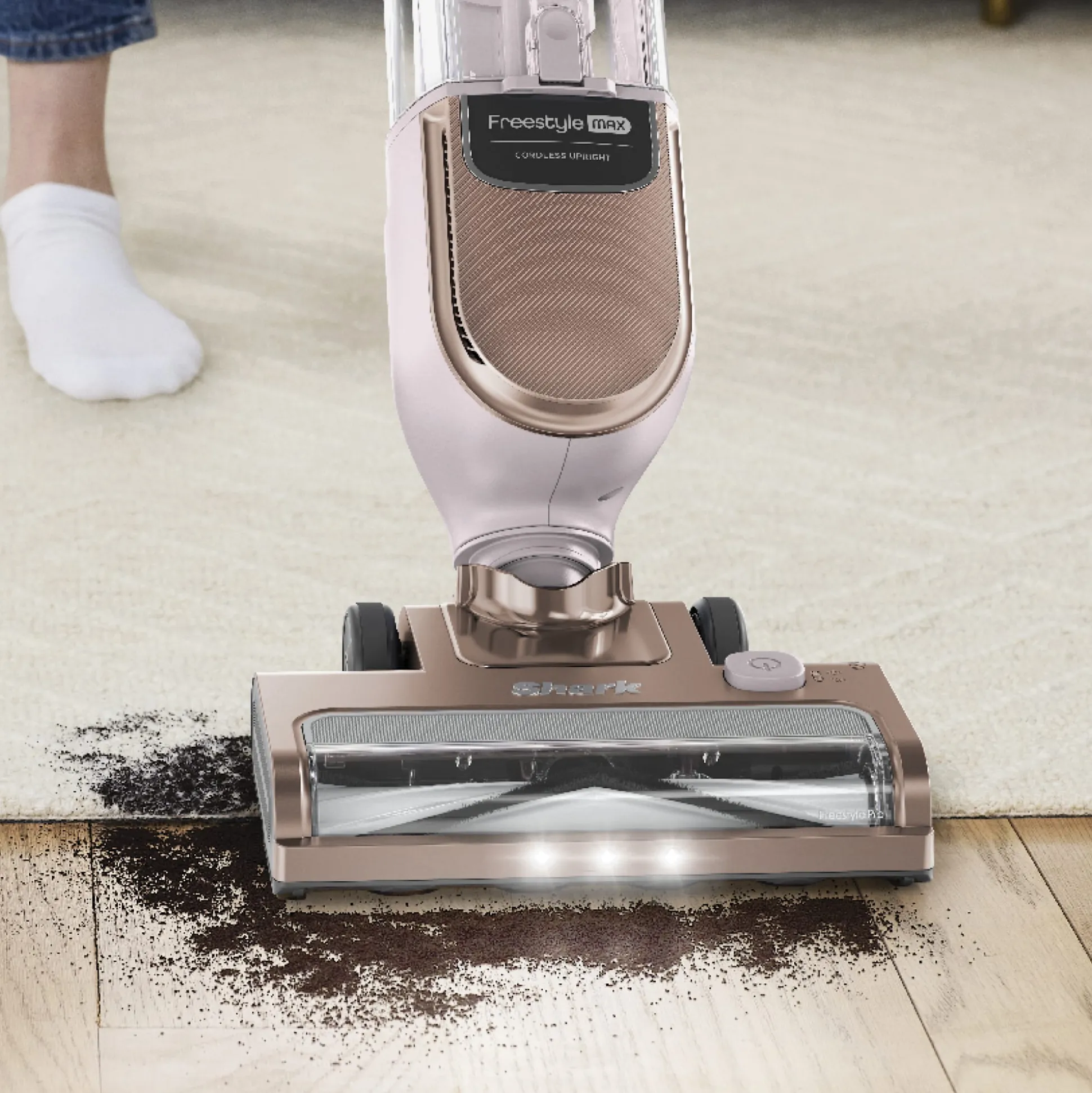 Shark® Freestyle Max Cordless Vacuum in Rose Gold