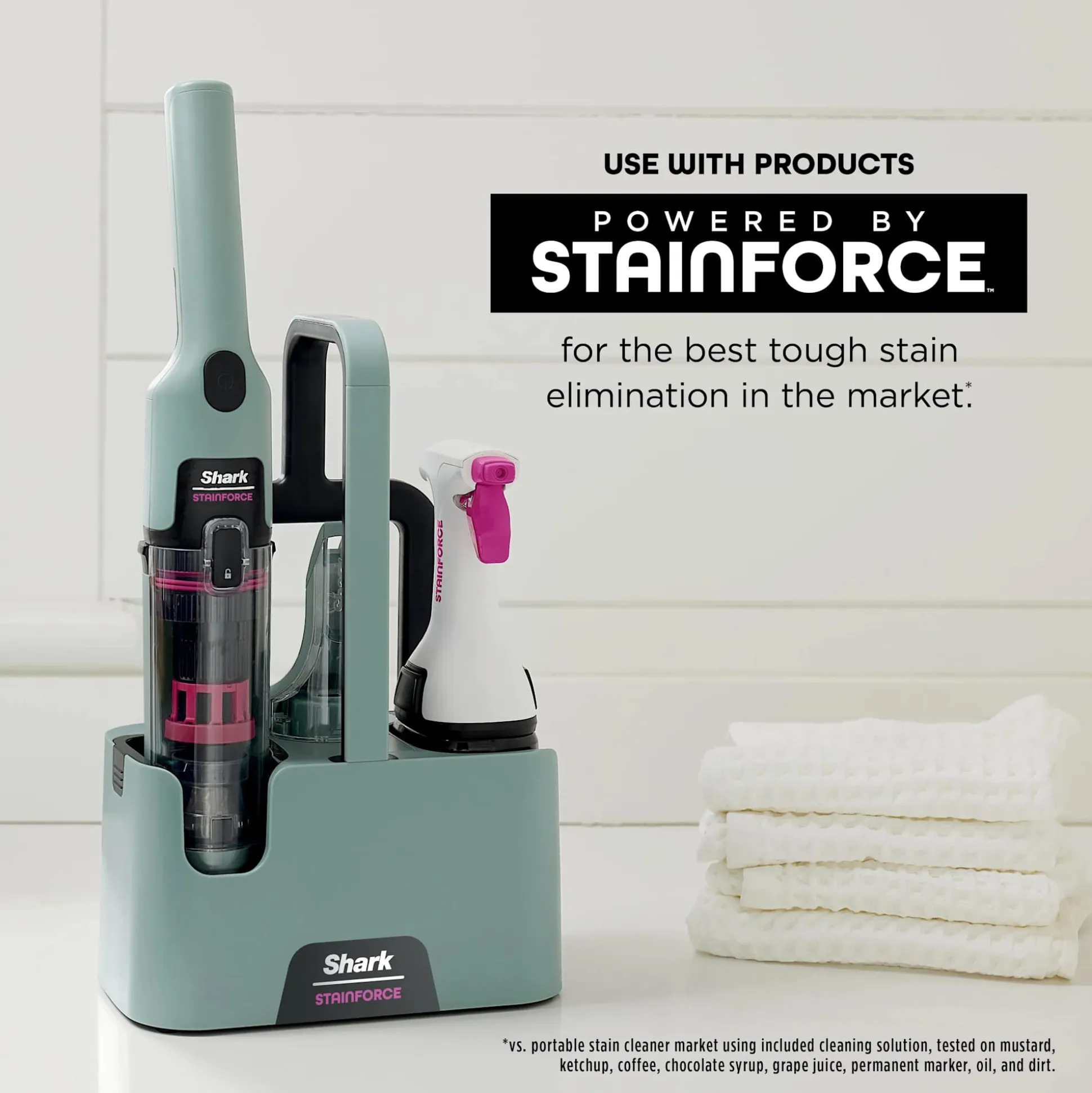 Shark StainForce Dual-Formula Refill Cartridge + Spray Head